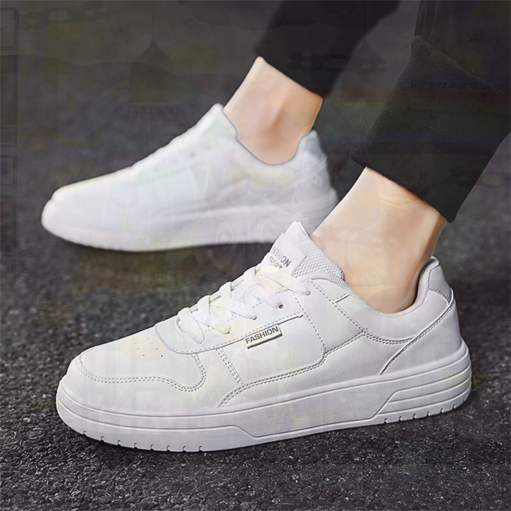 Useful Tech Accessories Gifts For Husband - With Ties PU Leather Shoes 41