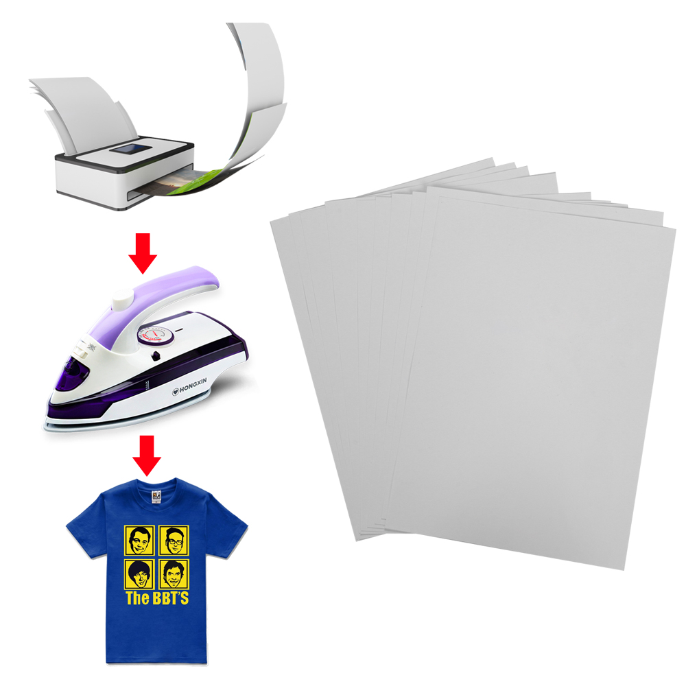 Unique Tech Accessories - 10PCS Heat Transfer A4 Paper Light