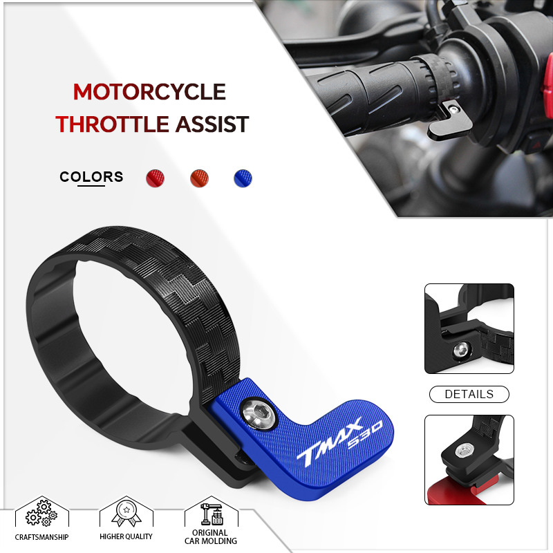 Universal Tech Accessories - tmax Motorcycle CNC Universal Cruise Control