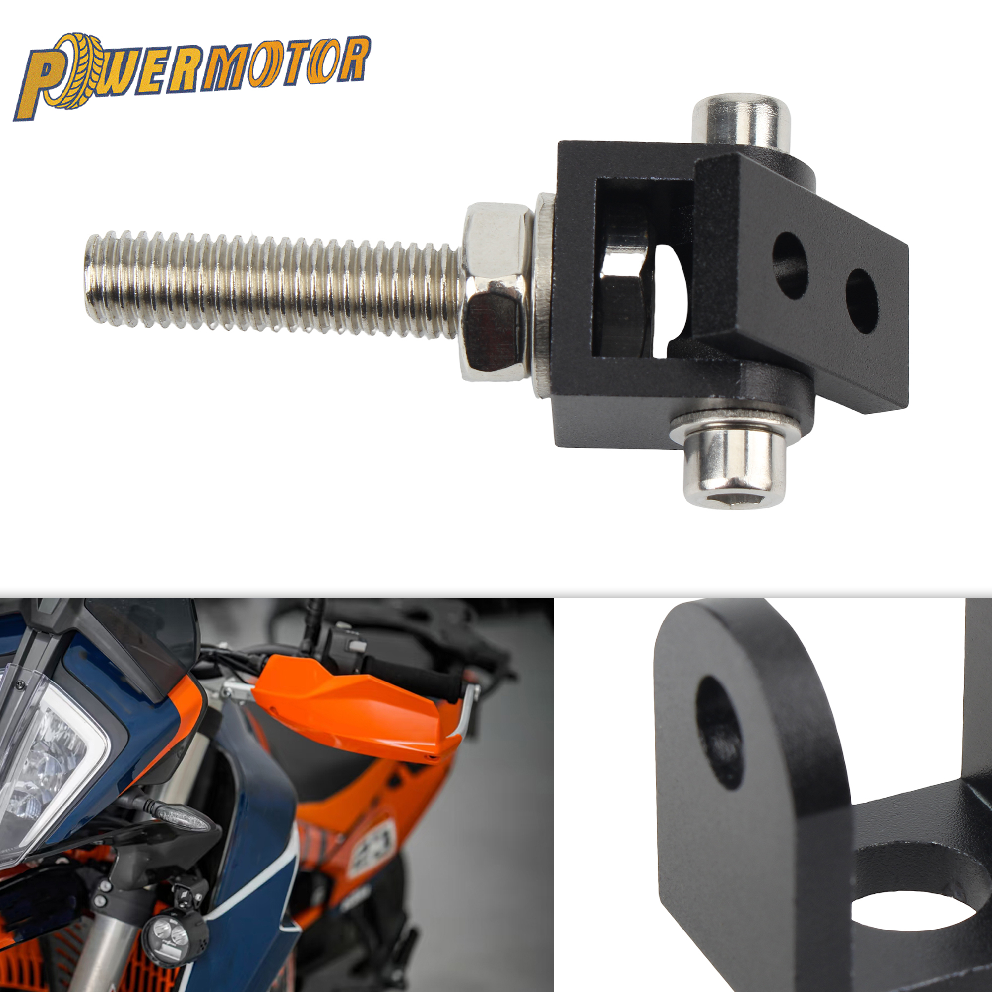 Tech Q - 8mm Universal Motorcycle Led Headlight Extension