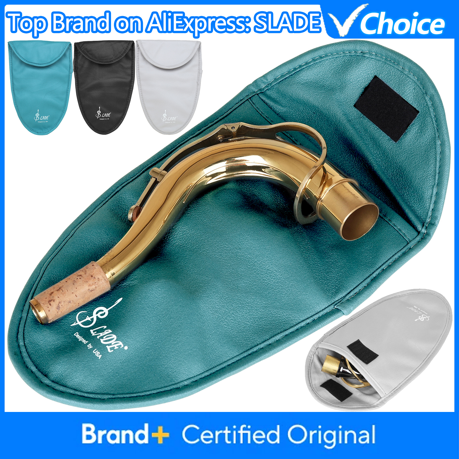 Tech Neck Accessories - SLADE Saxophone Neck Bag Tech Fabric