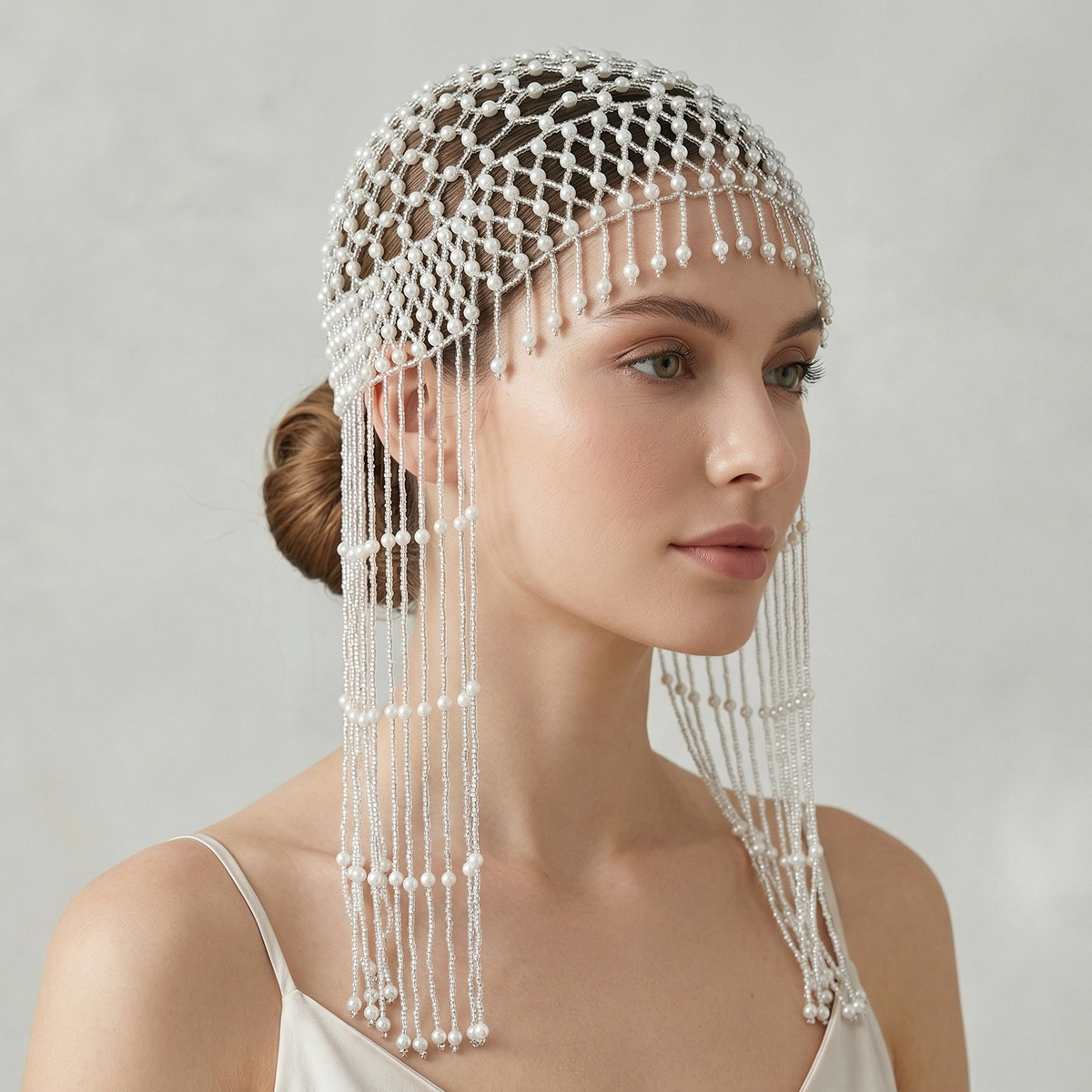 Luxury Pearls Beaded Headwrap  - Tech Hair Accessories recensie en prijs