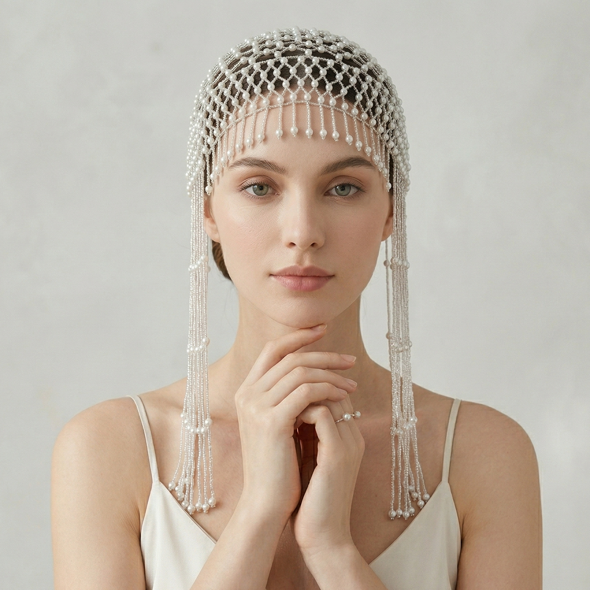 Luxury Pearls Beaded Headwrap  - Tech Hair Accessories recensie en prijs