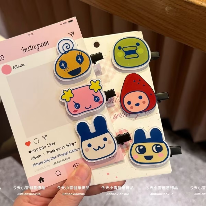 Tamagotchi Series Hairpin Cart - Tech Hair Accessories recensie en prijs