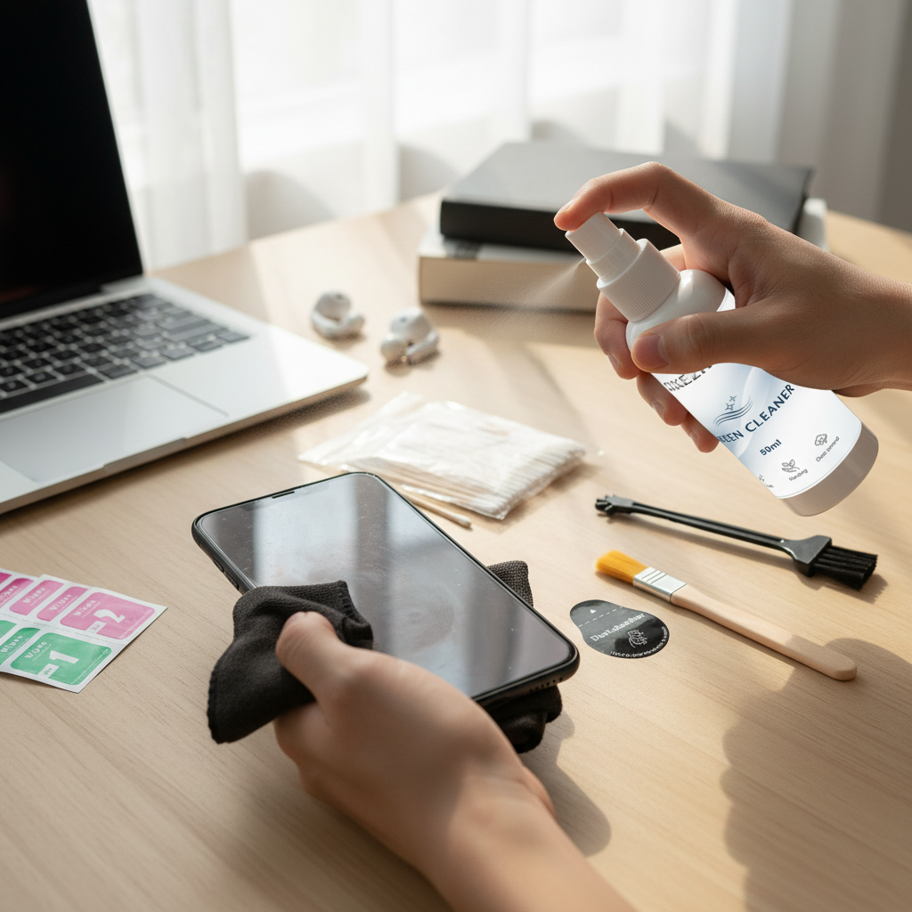 Phone & Tablet Screen Cleaning - Screen Cleaner Spray recensie en prijs