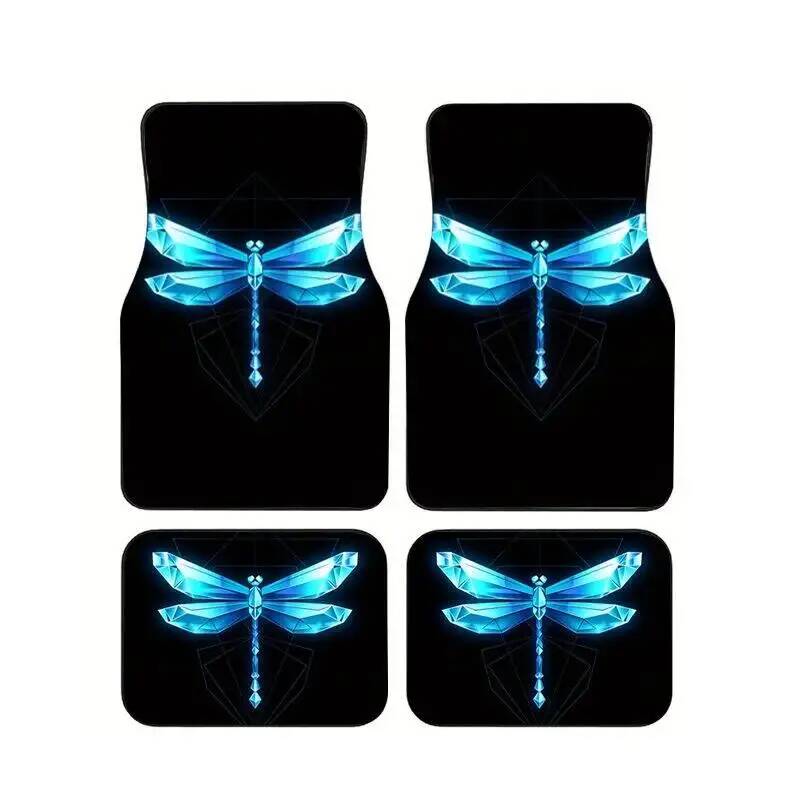 4Pcs Blue Crystal Dragonfly Bl - Universal Tech Accessories recensie en prijs