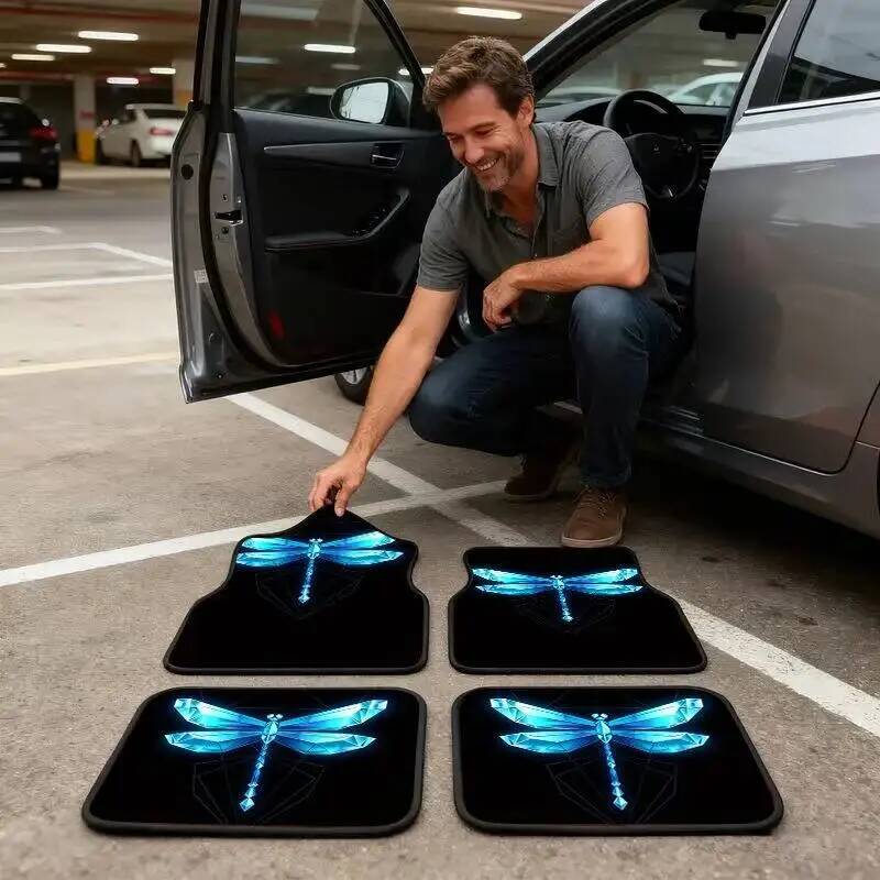 4Pcs Blue Crystal Dragonfly Bl - Universal Tech Accessories recensie en prijs