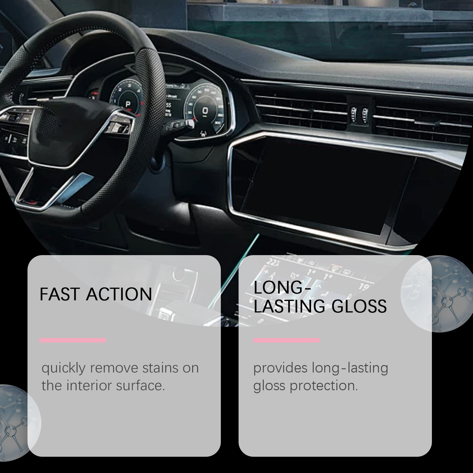 100ml Auto Interior Polish Car - Screen Cleaner Spray recensie en prijs