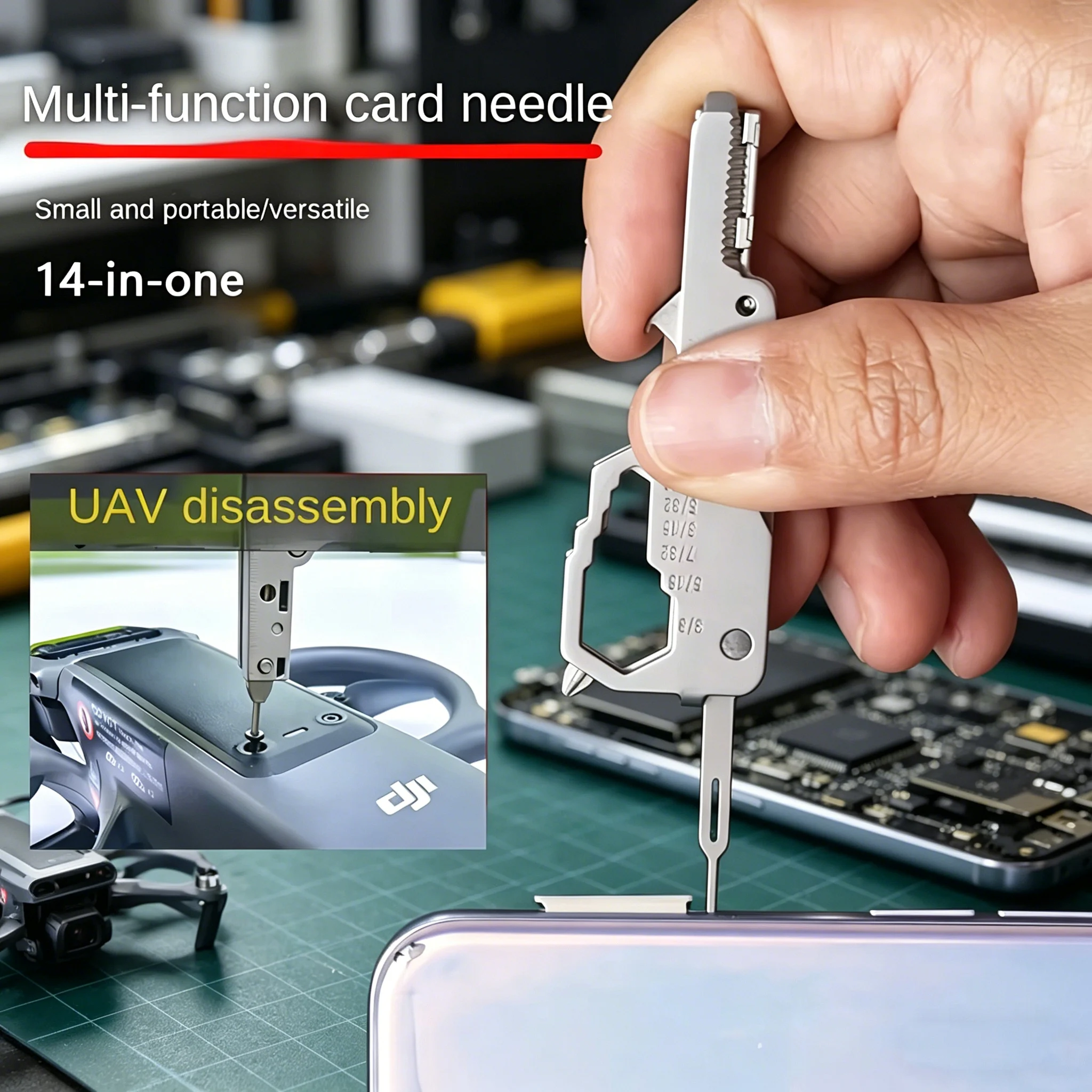Multi-Function Keychain EDC To - Tech Accessories Kit recensie en prijs