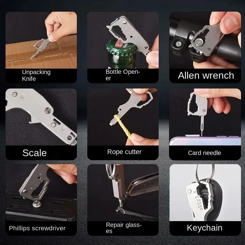 Multi-Function Keychain EDC To - Tech Accessories Kit recensie en prijs