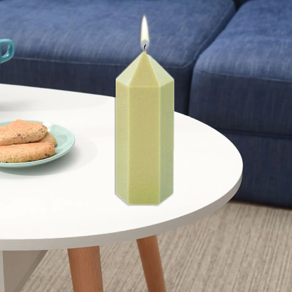 3D Hexagonal Column Candle Mol - Unique Tech Accessories recensie en prijs