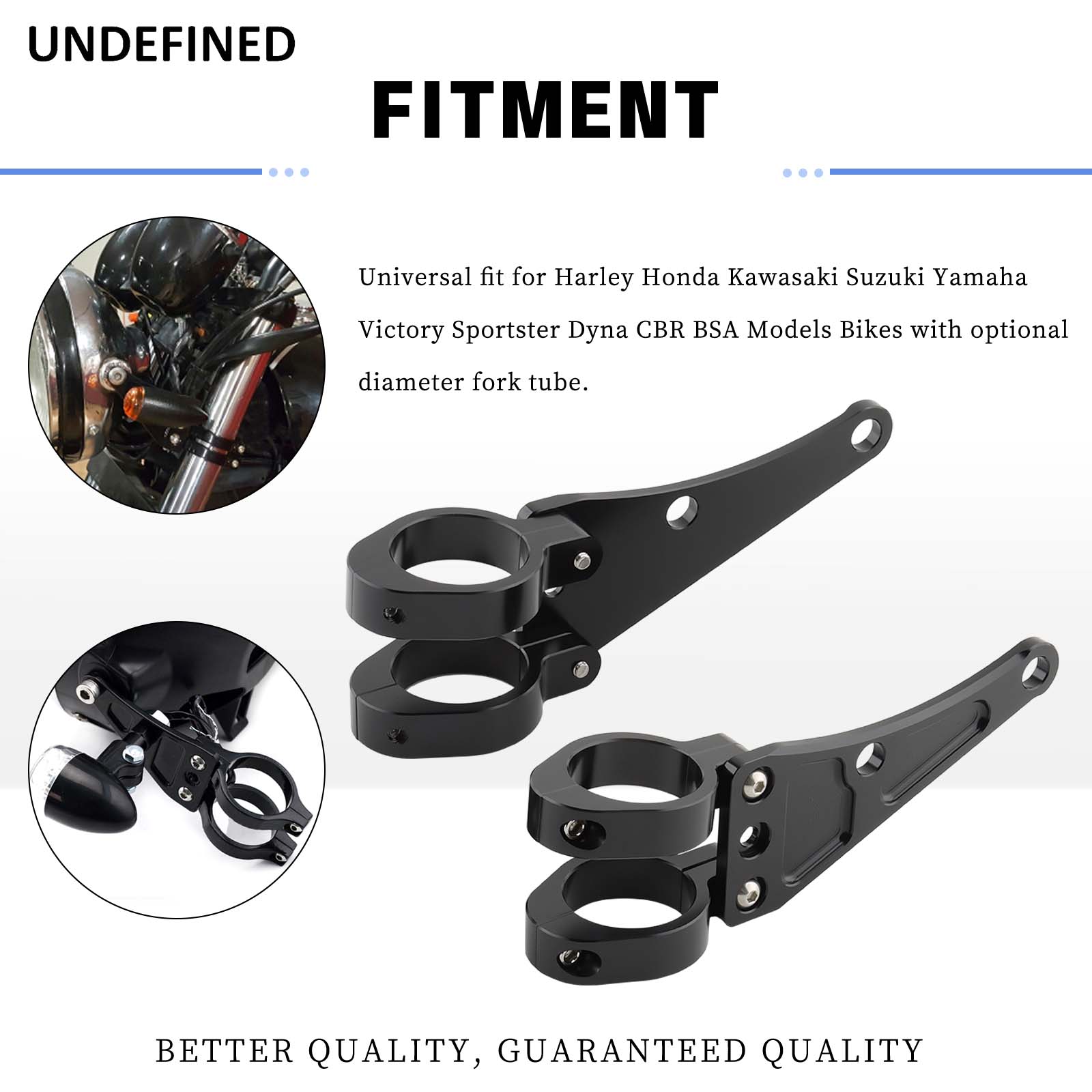 33mm-58mm Headlight Bracket Mo - Tech Q recensie en prijs