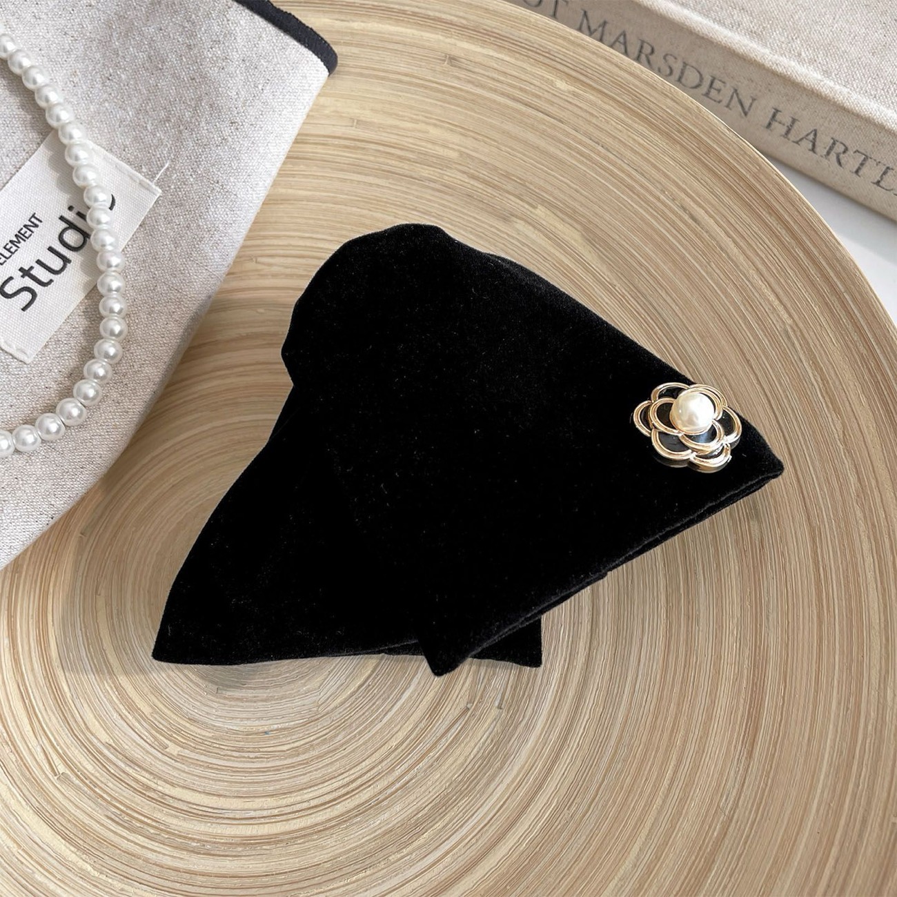1pc Vintage Velvet Camellia Tr - Hi Tech Accessories recensie en prijs