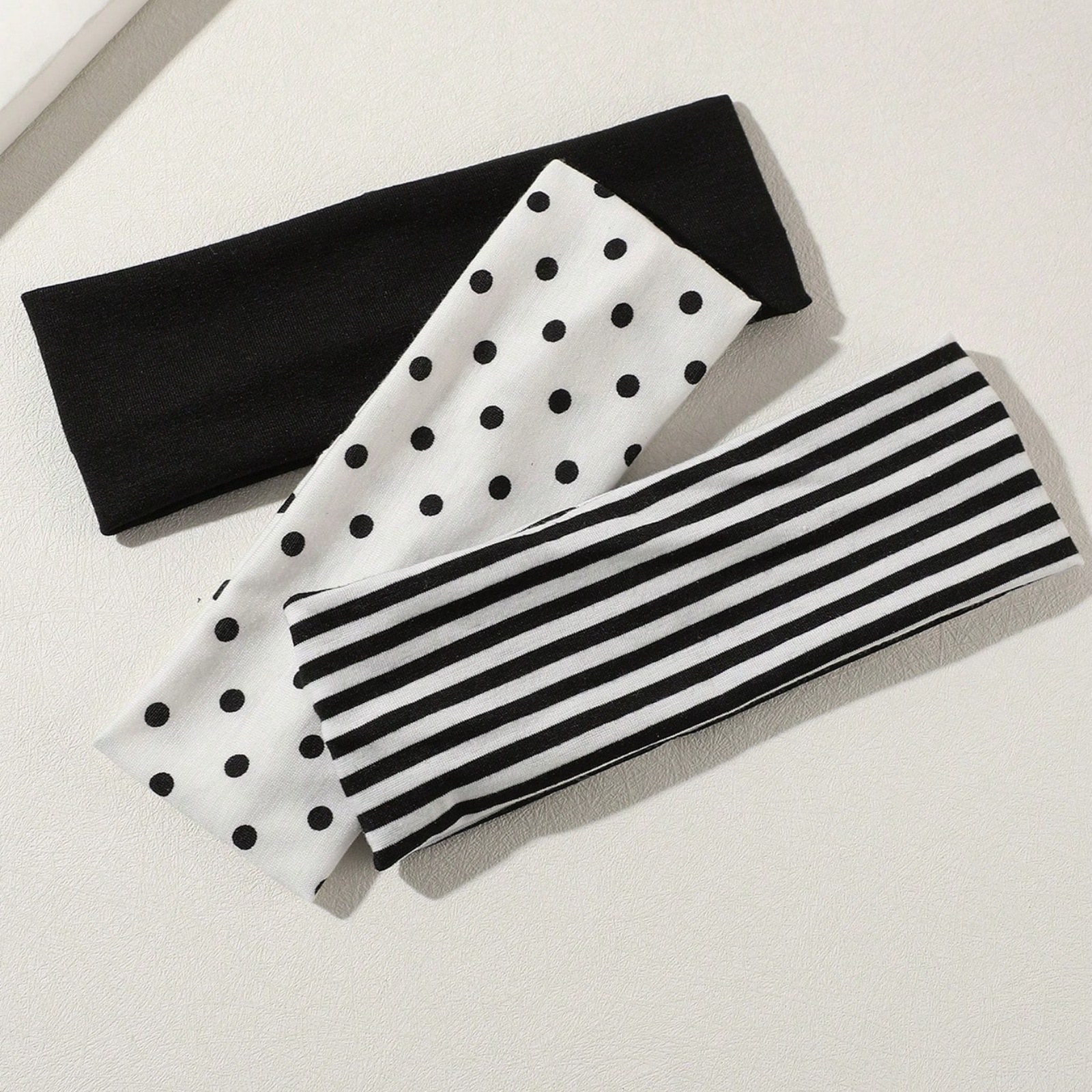 3Pcs Black & White Polka Dot S - Tech Accessories recensie en prijs