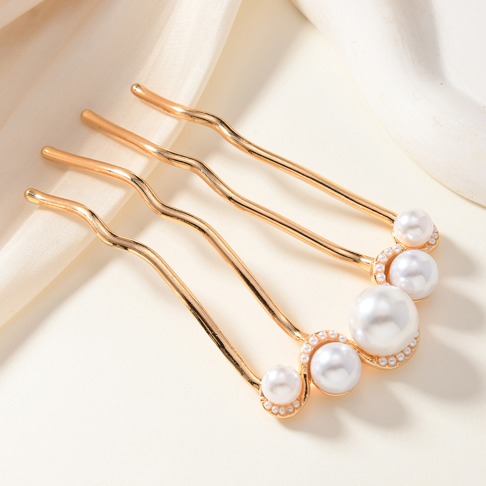 A U-shaped fixed hairpin for a - Tech Hair Accessories recensie en prijs