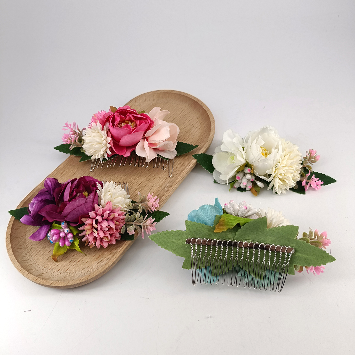 1/2 PCS 13cm Brides Wedding Fl - Tech Hair Accessories recensie en prijs