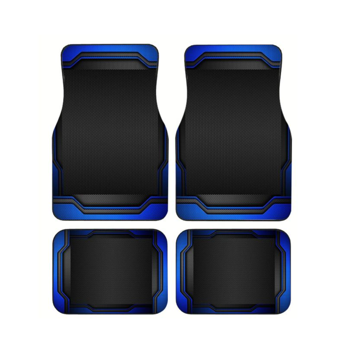 4pcs Blue Black Tech Geometric - Universal Tech Accessories recensie en prijs