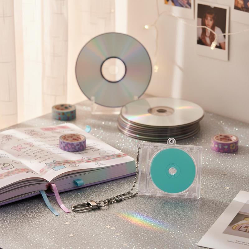CD Disc Case Key Chain - Perip - Tech Accessories Backpack recensie en prijs