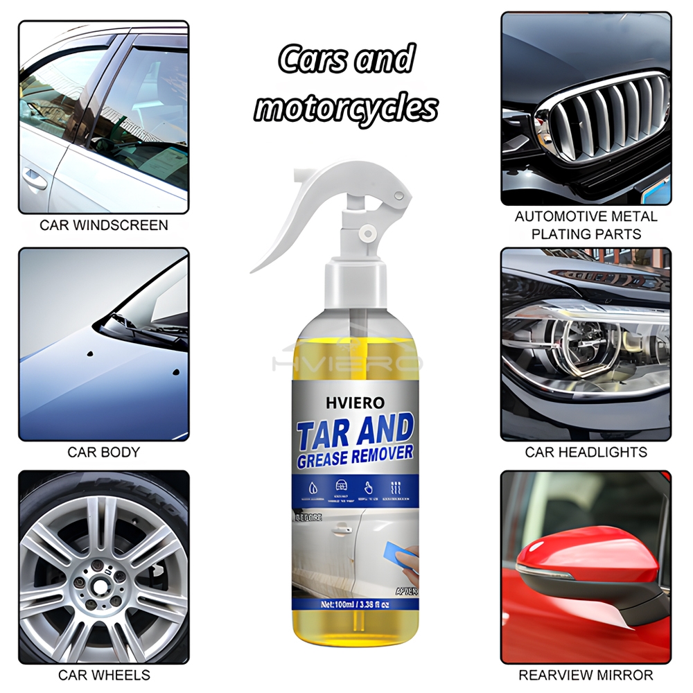 100ml Car Oil Tar Remover Solv - Screen Cleaner Spray recensie en prijs