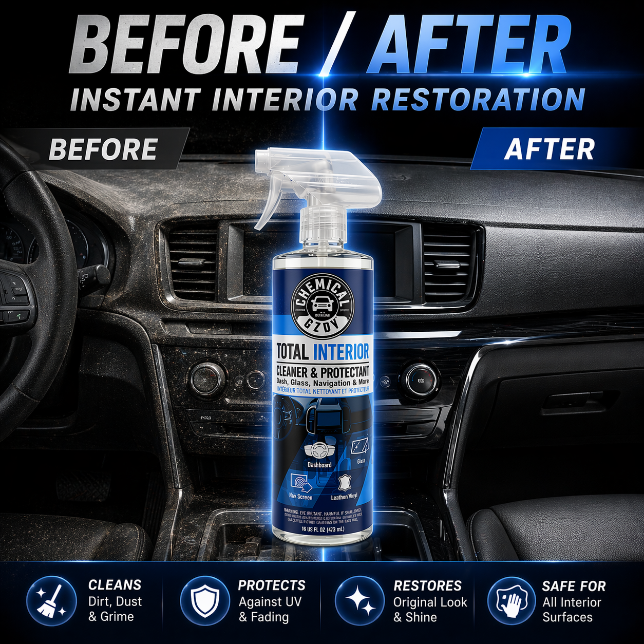 Total Interior Cleaner 473ml – - Screen Cleaner Spray recensie en prijs