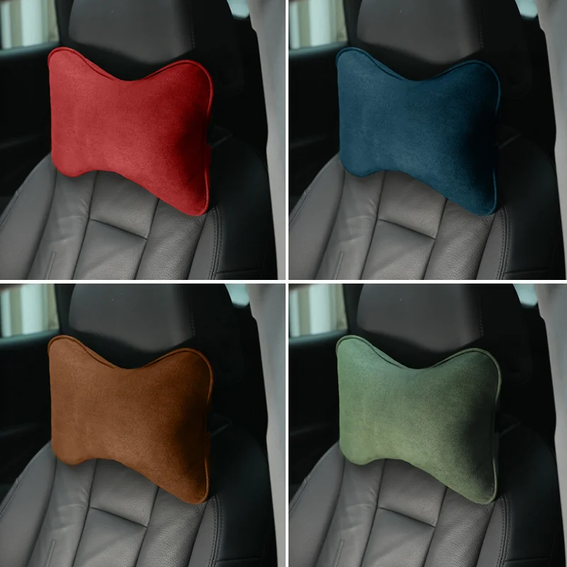 Suede Car Neck Pillow for Rena - Tech Neck Accessories recensie en prijs