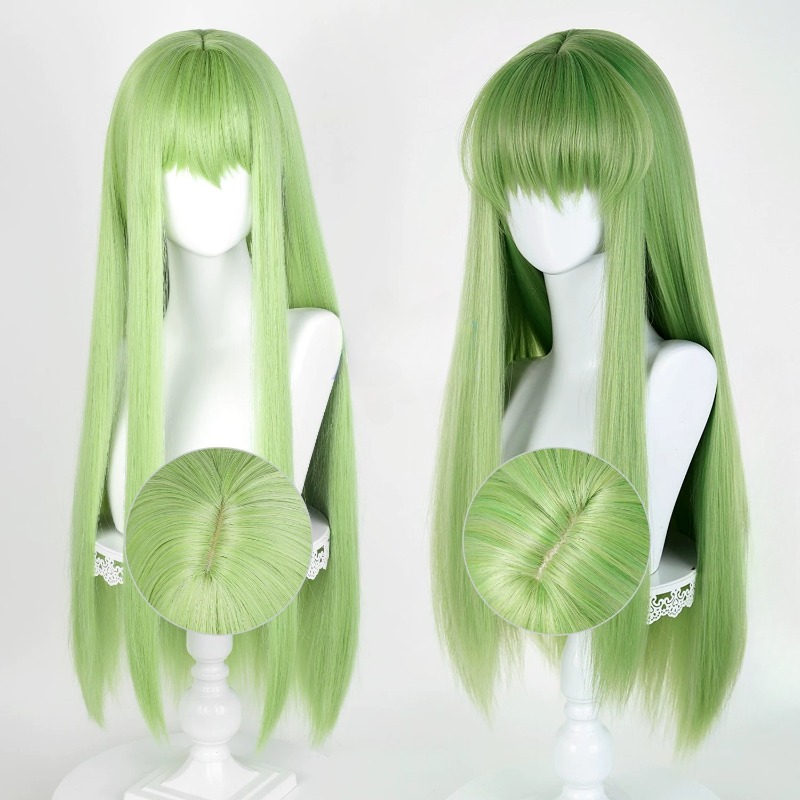 Anime CC Cosplay Green Wig Lon - Tech Hair Accessories recensie en prijs