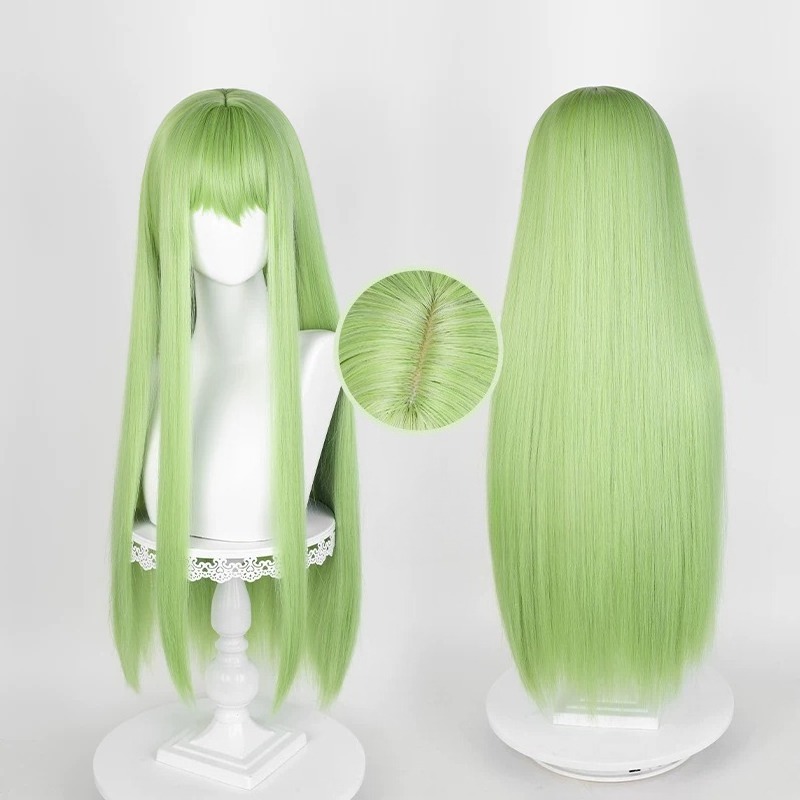 Anime CC Cosplay Green Wig Lon - Tech Hair Accessories recensie en prijs