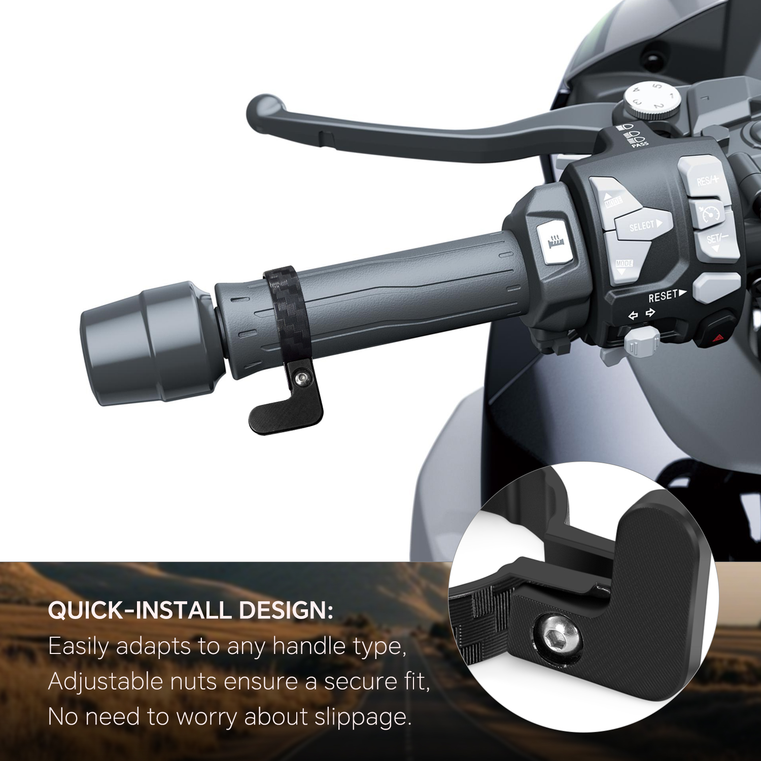 tmax Motorcycle CNC Universal  - Universal Tech Accessories recensie en prijs