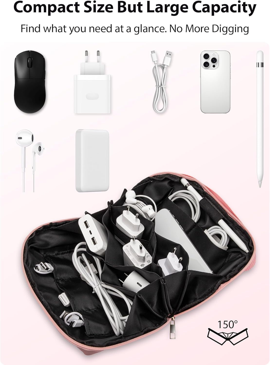 Large Capacity Backpack Organi - Tech Accessories Backpack recensie en prijs