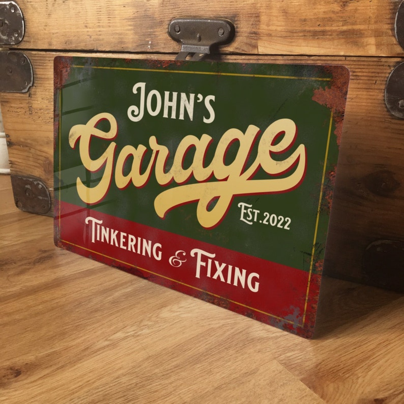 Custom Personalised Garage Met - Tech Accessories recensie en prijs