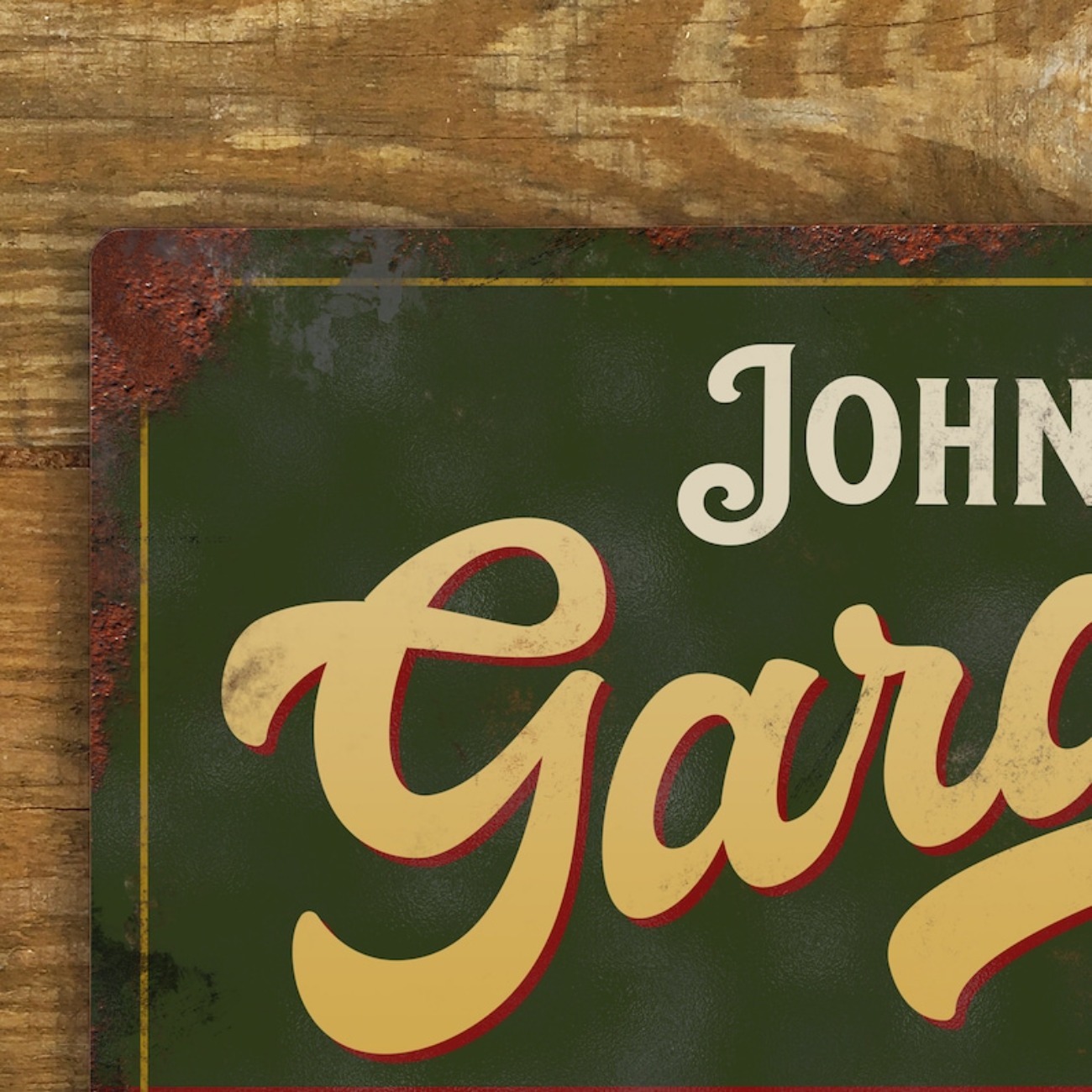 Custom Personalised Garage Met - Tech Accessories recensie en prijs