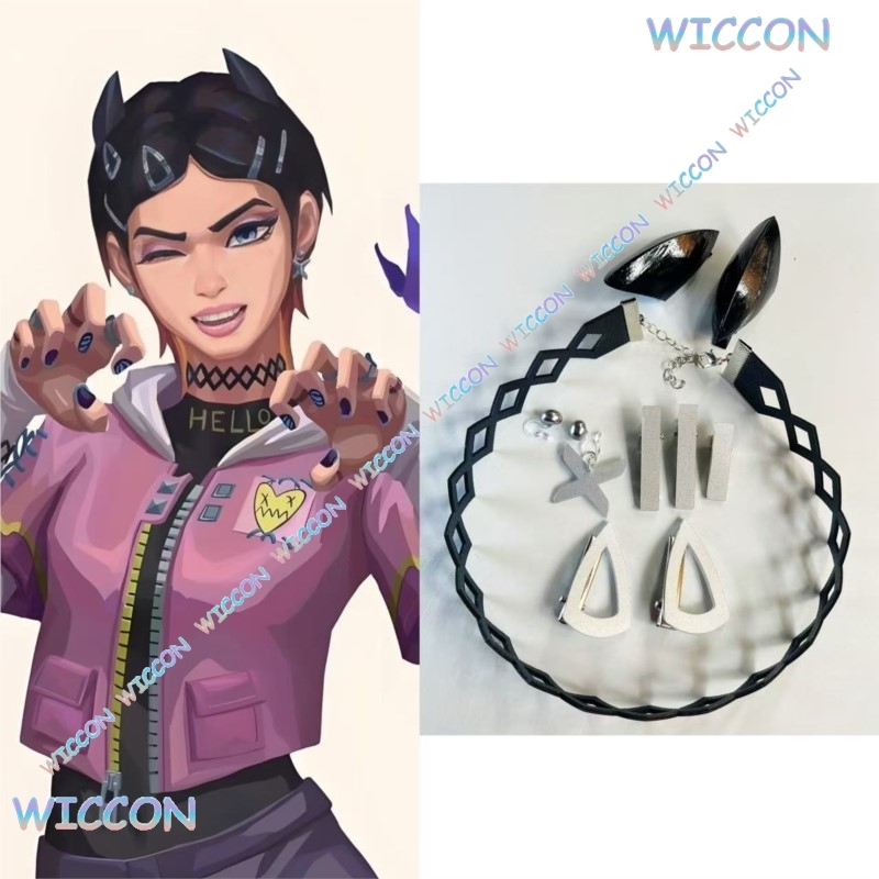 Valorant Clove  Clip Collar Bu - Tech Hair Accessories recensie en prijs