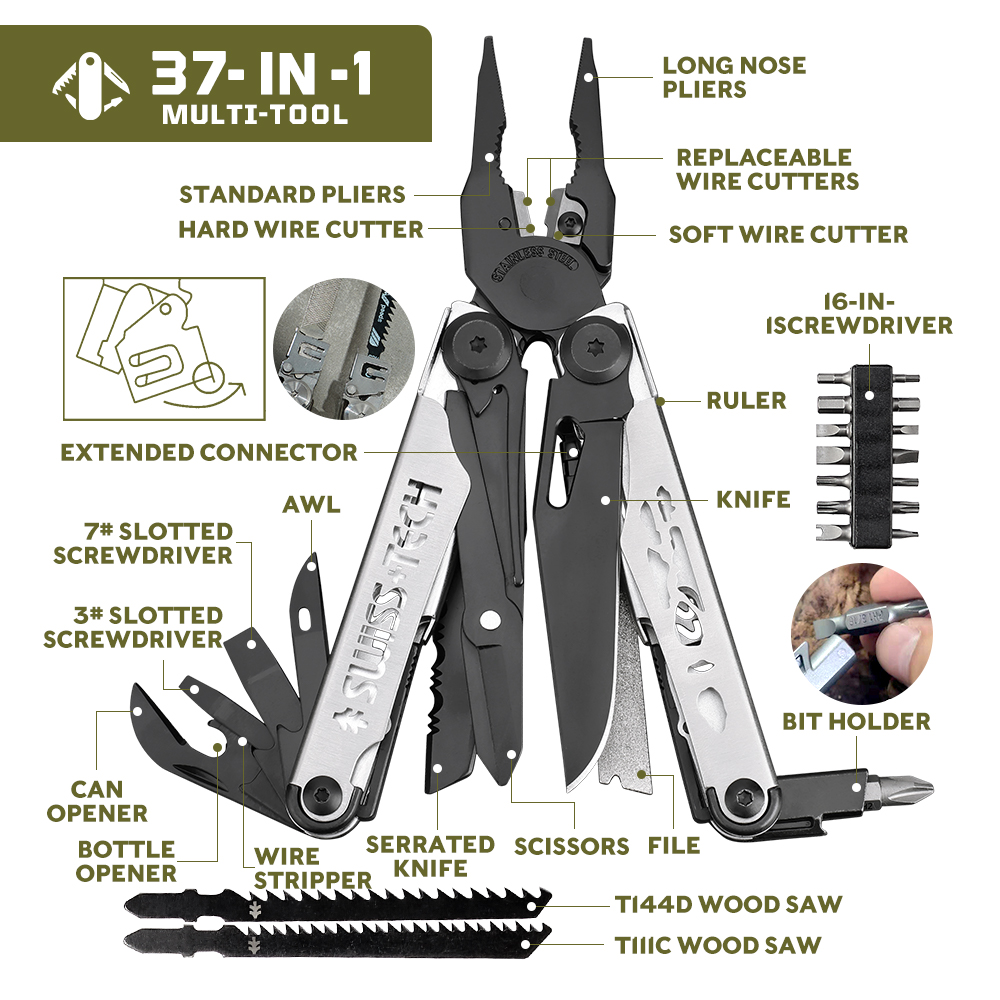 SWISS TECH Multifunctional Fol - Tech Accessories Kit recensie en prijs
