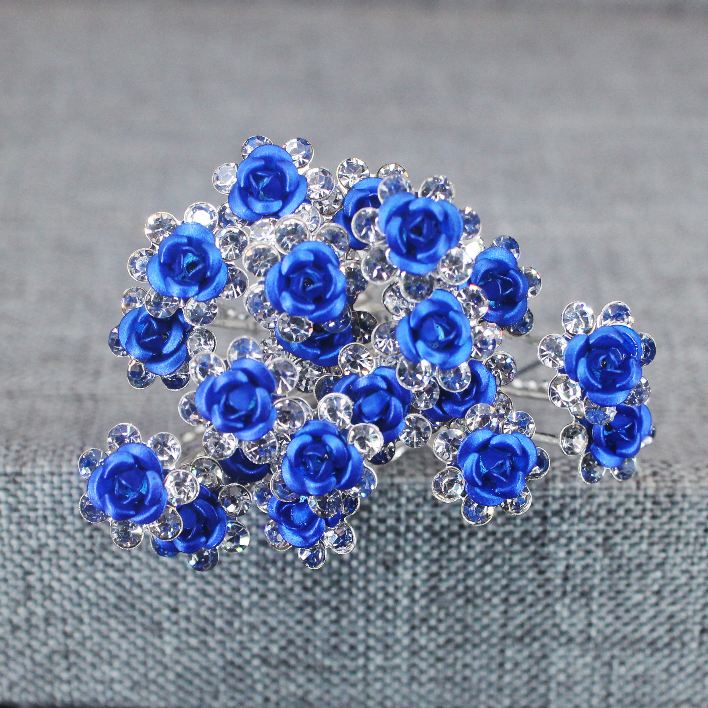 20PCS Rose Flower Rhinestone H - Tech Hair Accessories recensie en prijs
