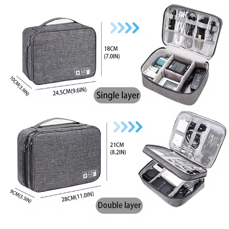 Travel Cable Storage Bag Porta - Tech Accessories Kit recensie en prijs